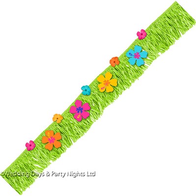 6FT spiaggia hawaiana Luau Tropicale Festa Tiki Bar Muro Scena banner decorativo 