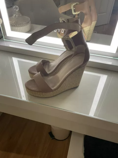 KOOKAI BLACK Vacation caribean olivia Wedges Size 36 SB93 72.80