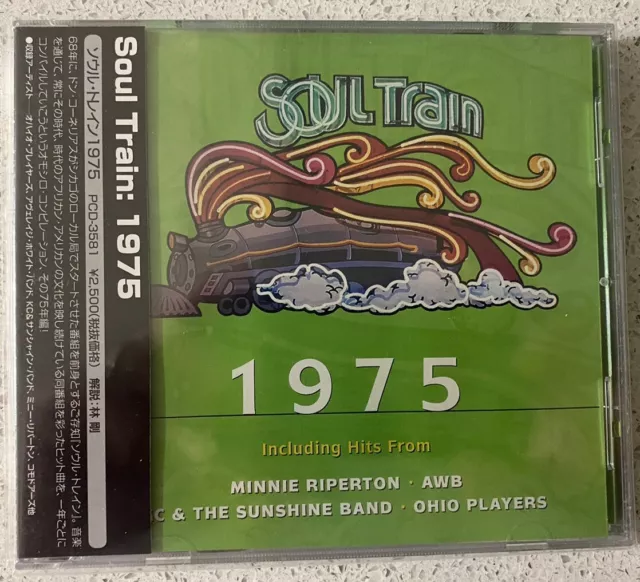 Soul Train 1975 - verschiedene (CD) JAPAN OBI PCD-3581!!!