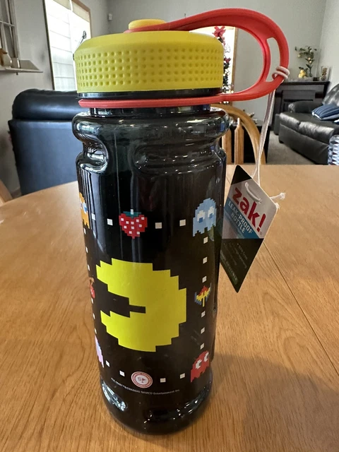 Botella de agua de plástico Pac-Man 36 oz Victory Zak Designs