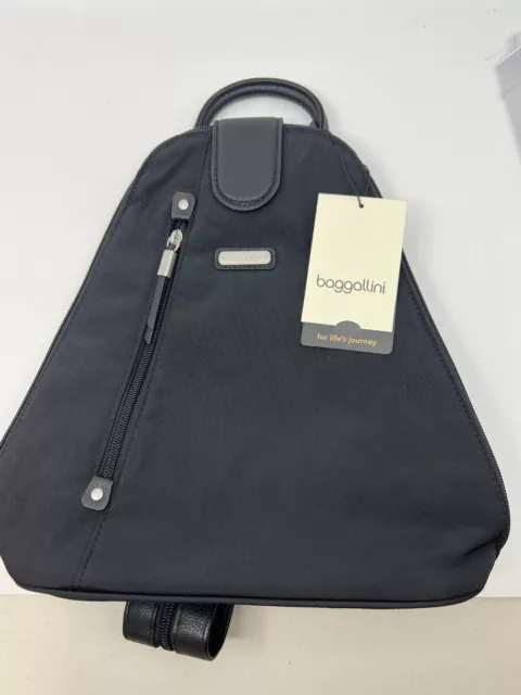 Baggallini MM Metro Backpack Black Bag - NEW with Tag