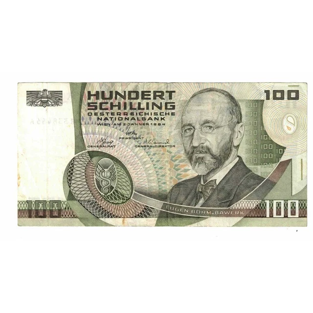 [#332667] Banknote, Austria, 100 Schilling, 1984, 1984-01-02, KM:150, VF