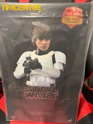 Hot Toys MMS304 Star Wars 1/6 Luke Skywalker Stormtrooper Disguise New