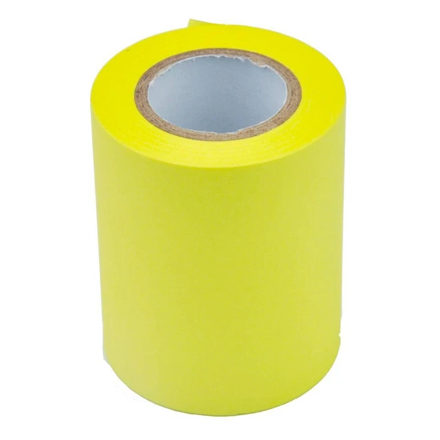 Rotolo ricarica carta autoadesiva - giallo neon - 59mm x 10mt - per Memoidea Tap