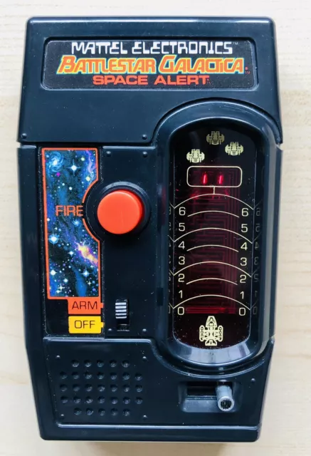 Rare Mattel Battlestar Galactica Space Alert Game Boxed