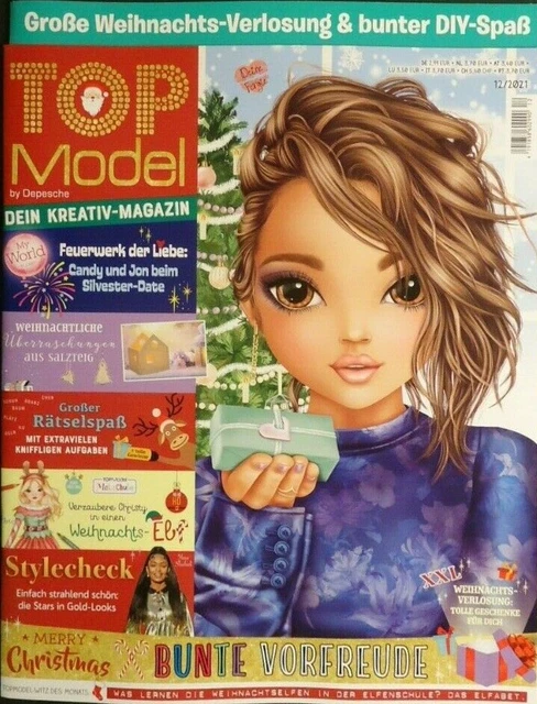 Top Model, 12/2021. Your Kreatv Magazin. Christmas Surprises From