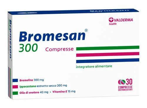 Valderma Bromesan 300 30 compresse gastroresistenti