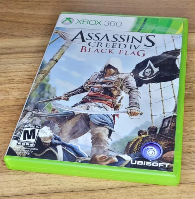 Assassin's Creed 4 IV: Black Flag - Xbox 360 PAL - Complete With Manual