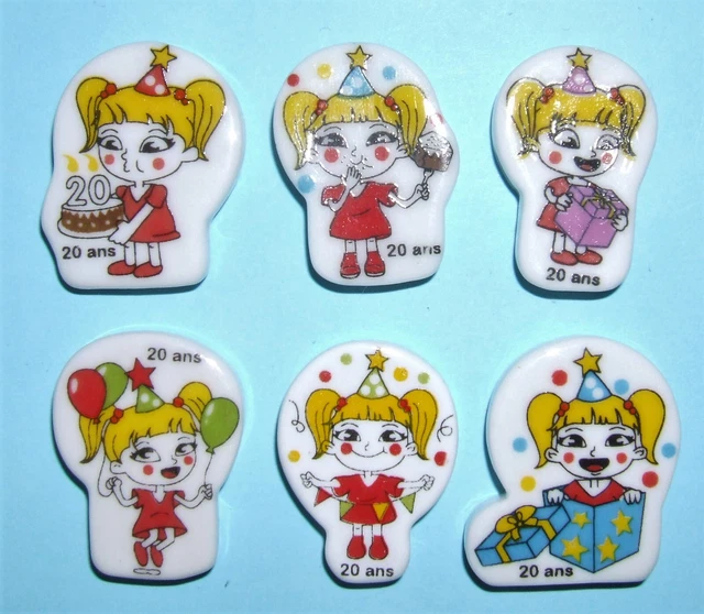 Lot De 6 Fèves Couronnes à Plat – Parfaites Pour Galettes Des Rois Ou Collection