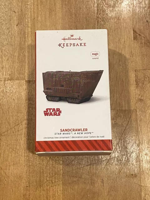 Hallmark Keepsake Ornament 2014 SANDCRAWLER STAR WARS:  A NEW HOPE - NIB