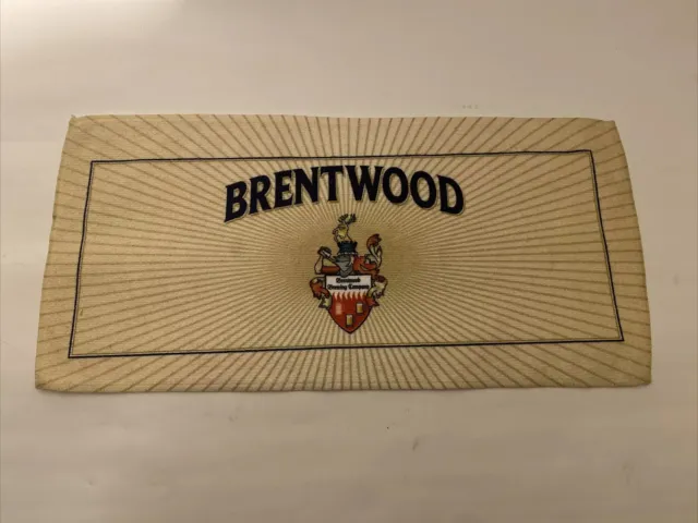 Bar Towel Brentwood Brewing Company Essex Man Cave Home Bar Collectible