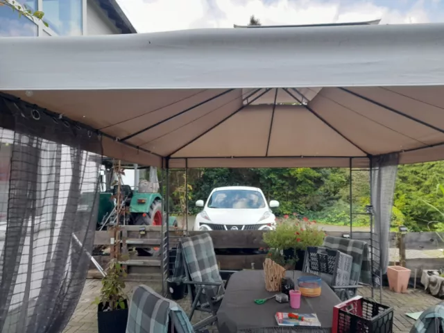 pavillon 3 x 4 wasserdicht