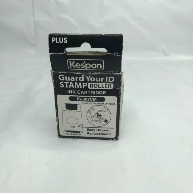 Kespon Guard Your Id Wide Roller Stamp REFILL Cartridge IS-007CM For IS 500CM
