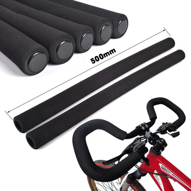 Poignées De Guidon Vélo Lowrider Cruiser Vintage – Or Pailleté – Diamètre 22.2 Mm – Lot De 2