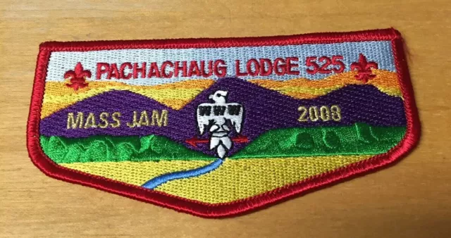Boy Scouts Oa Pachachaug Lodge 525 S-34 Mass Jam 2008 Www New "Scout Stuff" Back