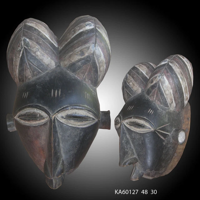 Koulango MASK  ART AFRICAIN AFRICAN ART ARTE AFRICANO AFRICANISCHE KUNST *