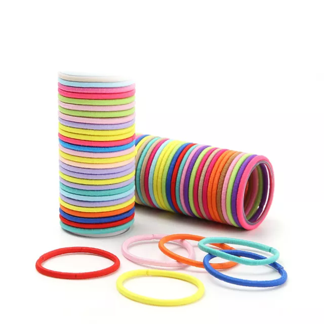 10 Pcs Hair Ties Cute Elastic Rope Hair Bands Ponytail Holder For Girls Kids