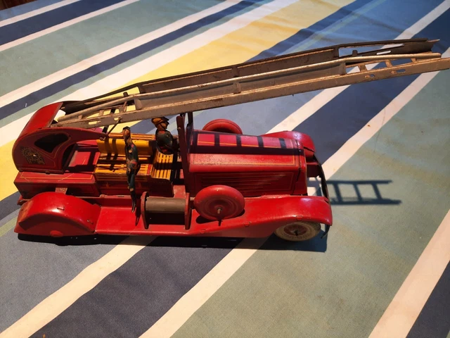 Jouet Ancien Vintage Halte Ferroviaire Cr (Charles Rossignol) Tole