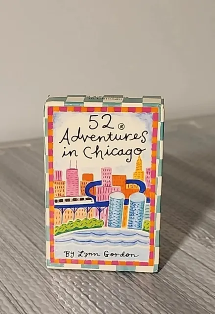 52 Adventures in CHICAGO by Lynn Gordon, Vacation Gift Explore LANDMARKS Game