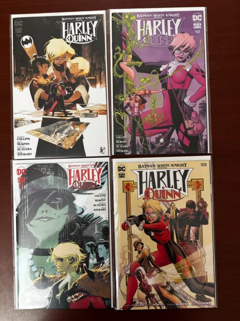 Batman White Knight Presents Harley Quinn #1-6 DC Black Label