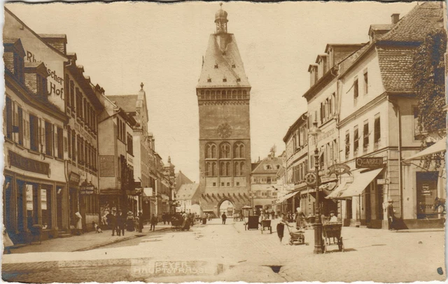 CPA AK photo card SPEYER Hauptstrasse GERMANY (804506)
