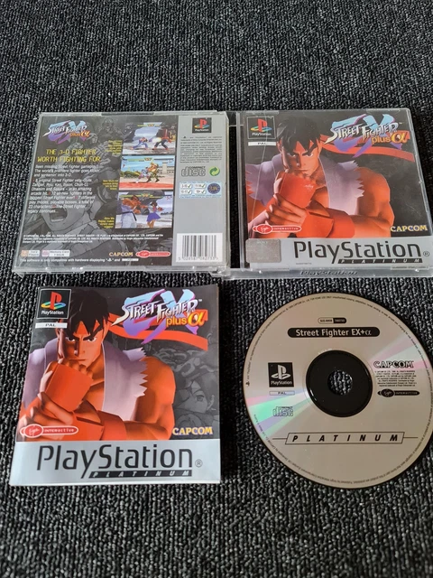 STREET FIGHTER EX Plus Alpha - Sony Playstation PS1 - Complete - PAL £ ...