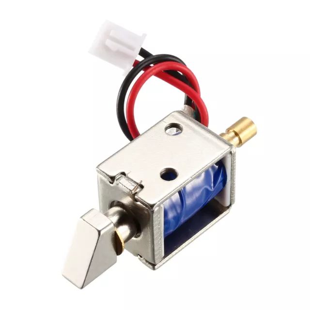 DC 12V 1.33A 4mm Mini Électromagnétique Solénoïde Serrure Assemblage Électrique