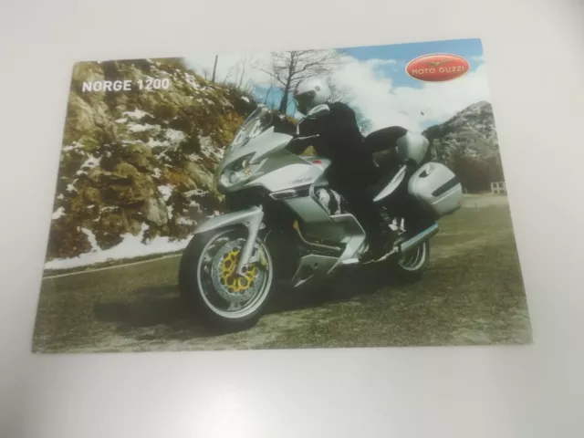 Brochure Moto Guzzi Norge 1200,Prospetto, Catalogo It