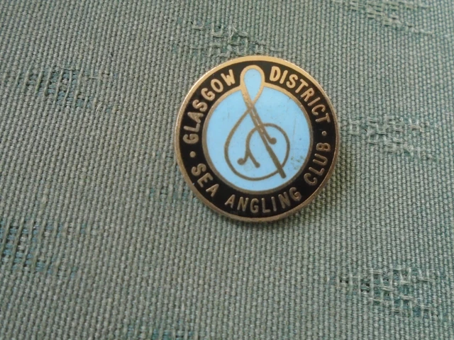 Insigne Émaillé De Bowling De L'Association De Bowling Vintage