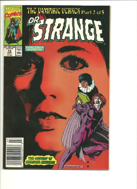 Dr Strange #15 (1990)  Marvel Newsstand Amy Grant Cover Comic Book