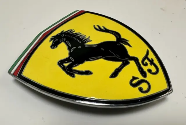 Genuine Ferrari California Scuderia Shield Side Wing Badge Emblem