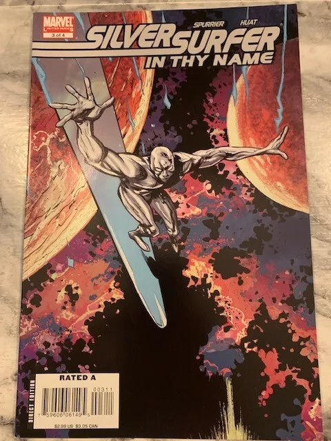 Silver Surfer in Thy Name 3 Marvel 2008 Marvel MCU 1st Print VF Hot series