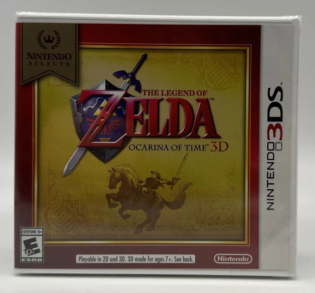 THE LEGEND OF Zelda Ocarina of Time 3D per Nintendo 3DS nuovo