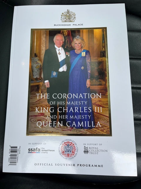 Programme Souvenir Officiel Du Couronnement Du Roi Charles III Et De La Reine Camilla - 2023