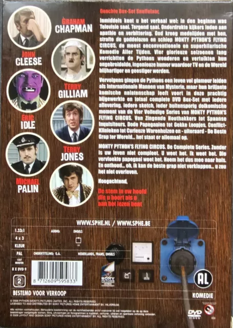 Monty Python's Flying Circus DVD intégrale des 4 saisons occasion très bon état 2