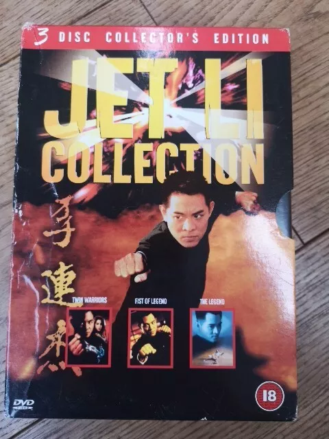 Jet Li - Twin Warriors/Fist Of Legend/The Legend (DVD, 2005) - Tai Chi Master