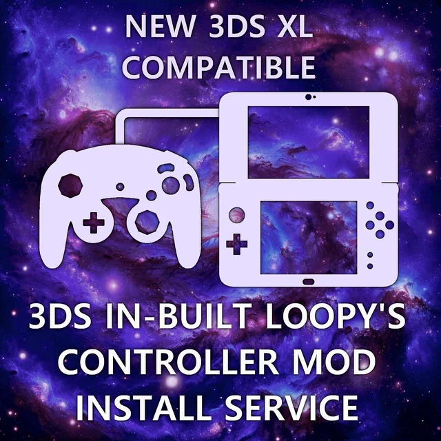 LOOPY'S CONTROLLER MOD Upgrade INSTALL SERVICE For Nintendo New 3DS XL ...