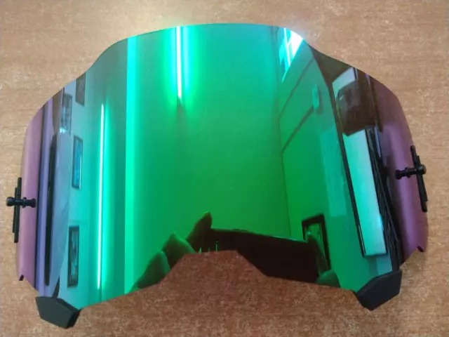 Occhiali Specchio Goggle Shop 100% Armega Motocross Verde