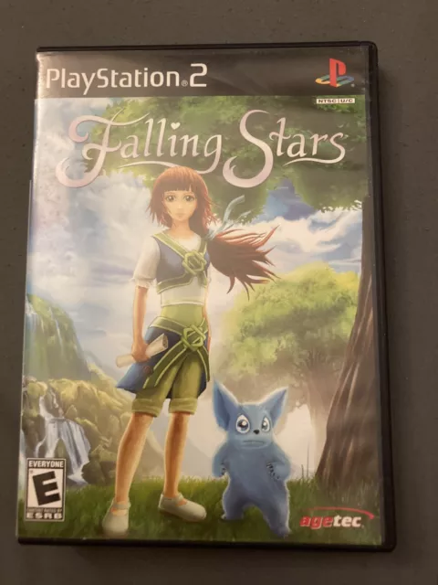 Falling Stars (Sony PlayStation 2 PS2, 2008) Complete CIB very clean w/manual!