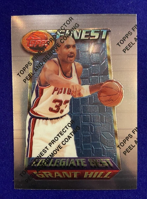 Topps Finest Refractor Grant Hill /289 Grant Hill Finest Rookie