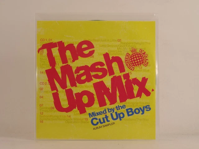 CUT UP BOYS PUMP IT ZOMBIE/EVERYBODY GET UP STAND UP (F29) 4 Track Promo CD Sing