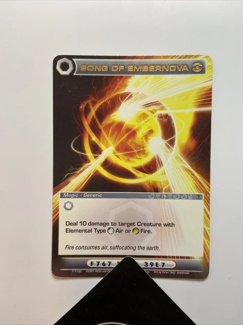Chaotic Card Song Of Embernova