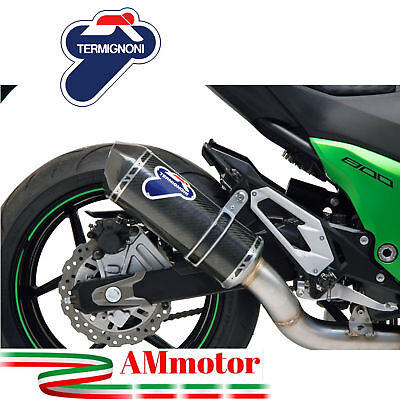 Termignoni K077080CV POT D'ÉCHAPPEMENT TERMIGNONI KAWASAKI Z800 e 2016 RELEVANCE INOX/CARB 