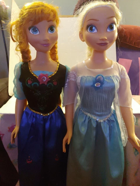 PRINCESS ELSA Anna Life Size Doll 38