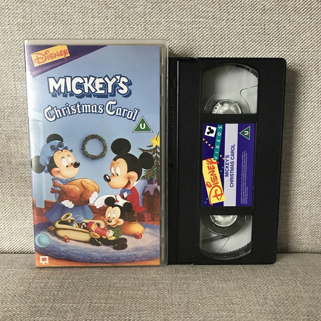 mickey-s-christmas-carol-vhs-video-walt-disney-5-95-picclick-uk