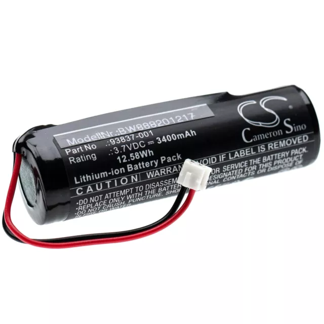Batterie pour Wahl Beretto Chrome, Cordless Magic Clip, Designer 3400mAh 3,7V