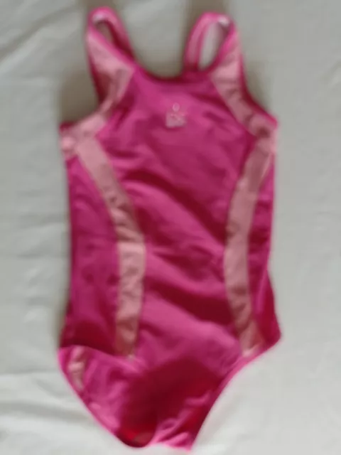 Girls Swimming Costume Next Age 10 Sporty Pink 17017