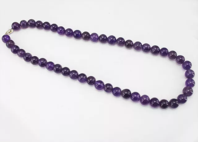 Best Stunning Aaa 446.00 Cts Natural Bolivian Amethyst Untreated Beads Necklace