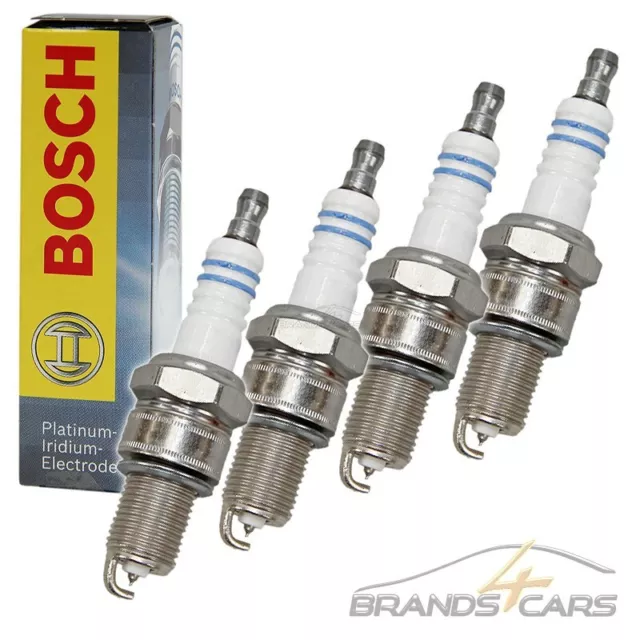 4x BOSCH ZÜNDKERZE IRIDIUM VW GOLF 1 1.8 2 1.0 1.3 1.8