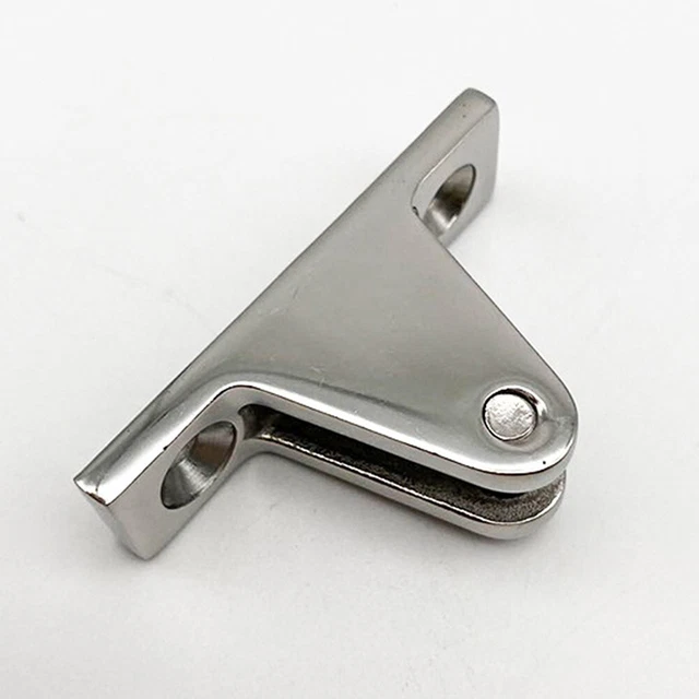 Lot De 4 Embouts Bimini En Acier Inoxydable 316 - Pour Tube Rond 7/8" Et 1" - Pour Bateau, Kayak, Pêche - 6